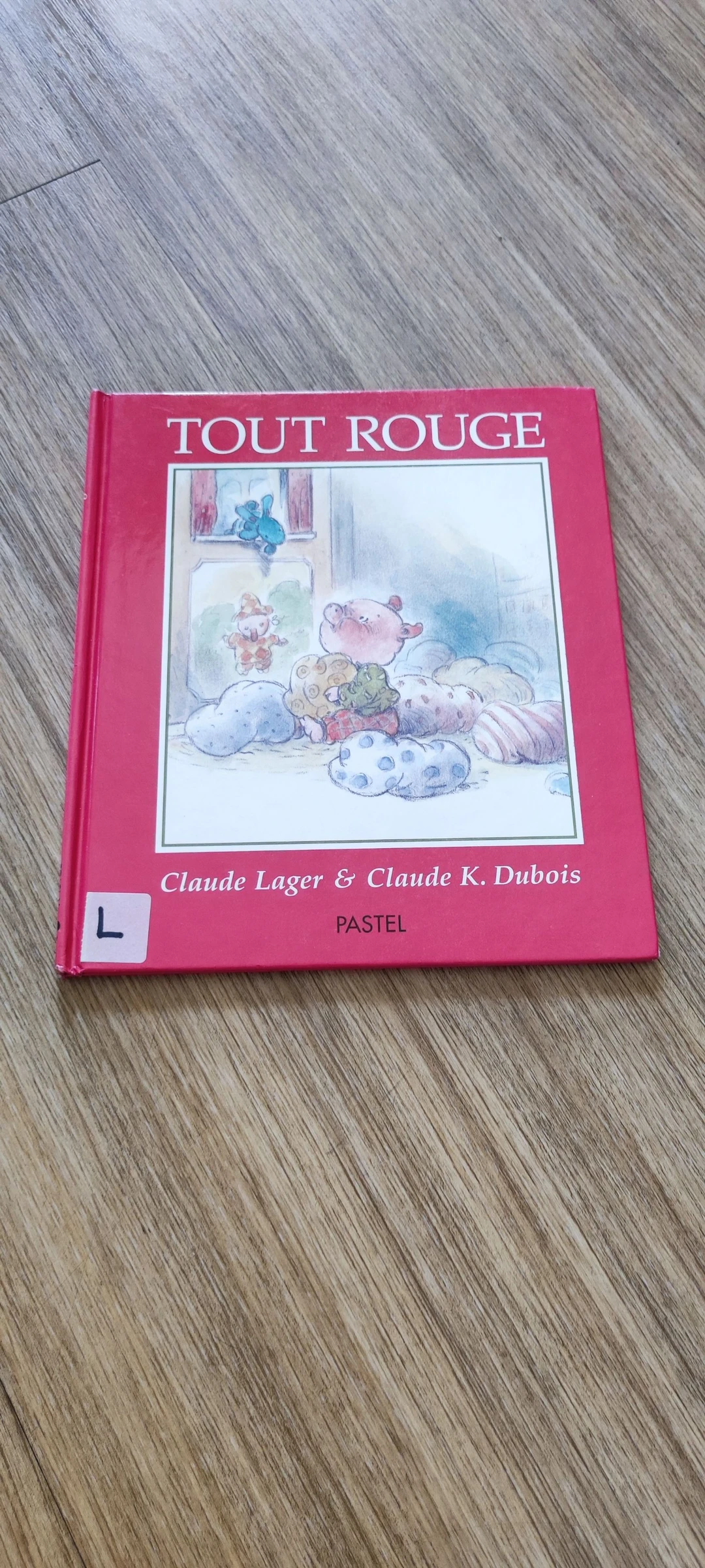 📚 Album Jeunesse Vintage : "Tout Rouge" 🔴